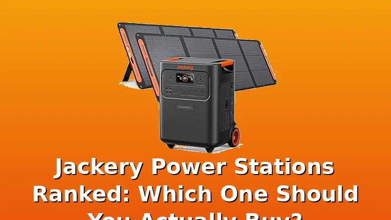 Jackery Power Stations Ranked: Which One Should You Actually Buy? - PowerBenchReviews review with measurements and honest opinion