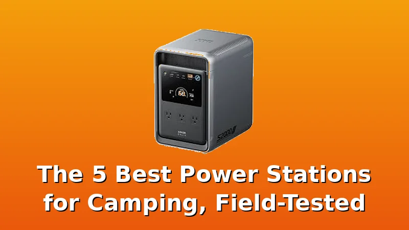 The 5 Best Power Stations for Camping, Field-Tested - PowerBenchReviews review with measurements and honest opinion