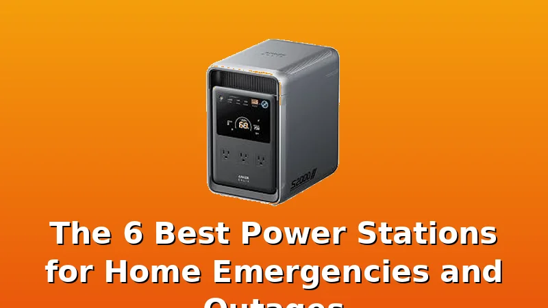 The 6 Best Power Stations for Home Emergencies and Outages - PowerBenchReviews review with measurements and honest opinion