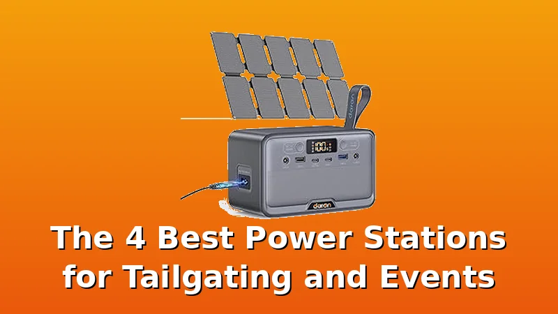 The 4 Best Power Stations for Tailgating and Events - PowerBenchReviews review with measurements and honest opinion