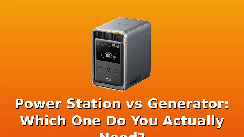 Power Station vs Generator: Which One Do You Actually Need? - PowerBenchReviews review with measurements and honest opinion