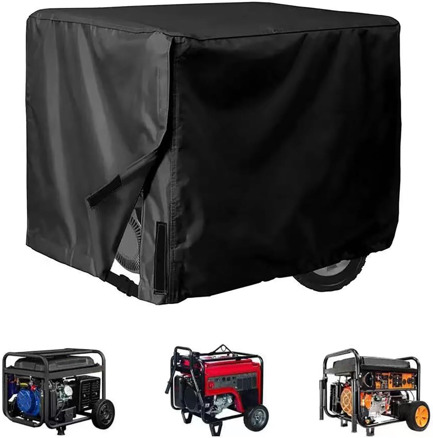 Generator Cover for EcoFlow DELTA Pro 2021 2022 2023 2024 2025 2026, Heavy Duty Oxford Fabric Outdoor Storage Cover, Water-Resistant Weather Protection from Rain, Snow & Dust
